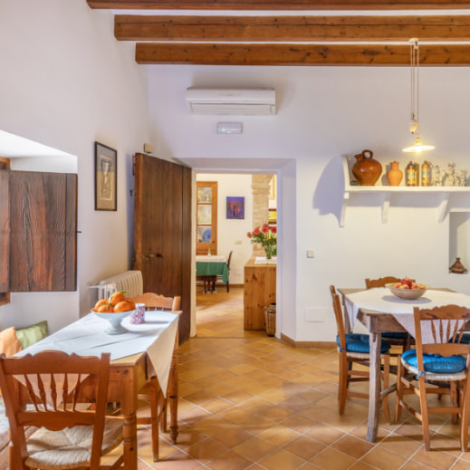 Dining room of the hotel Can Tem Alcudia